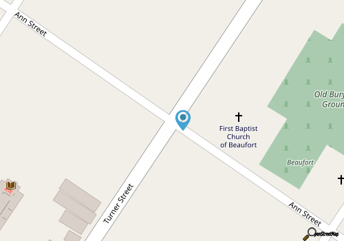 Beaufort Old Burying Ground map location