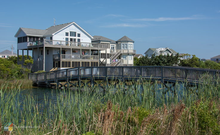 A neighborhood in Avon NC