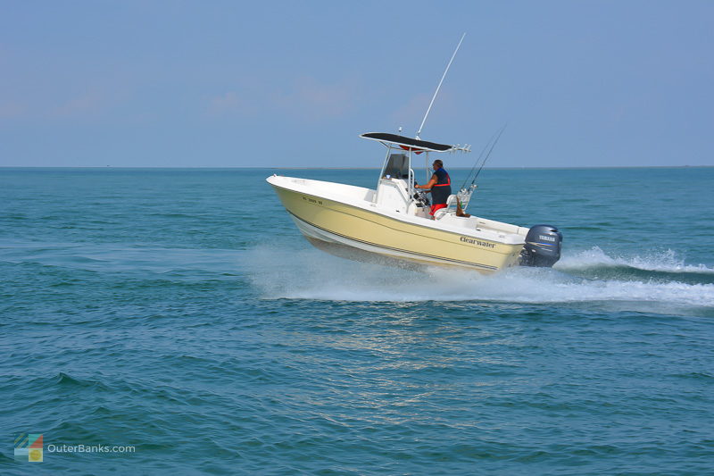 Boating in Hatteras, NC