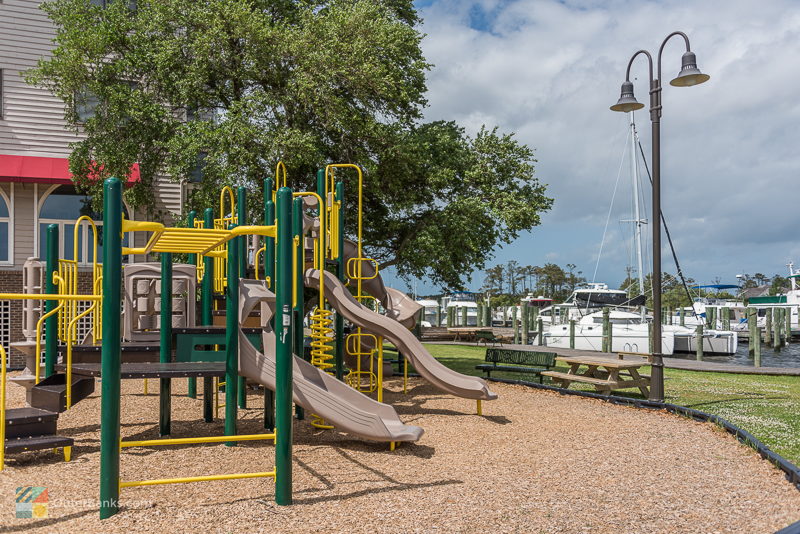 A playground in Manteo NC