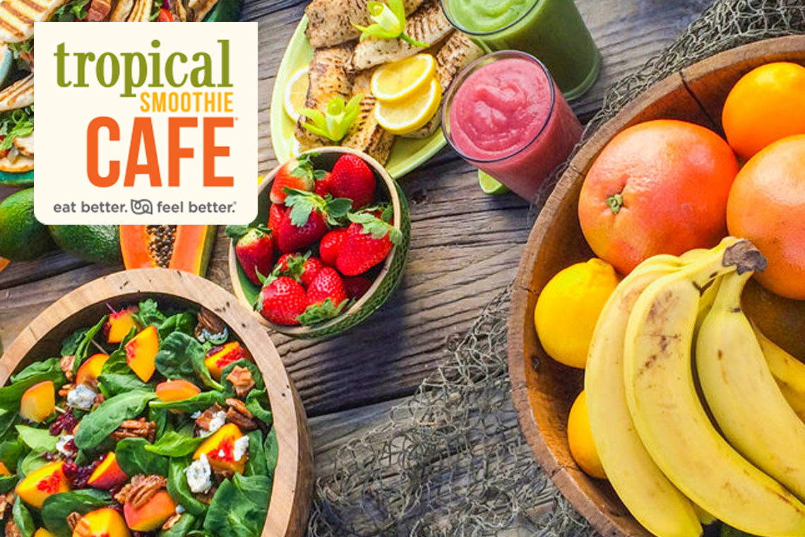 Tropical smoothie cafe coupons