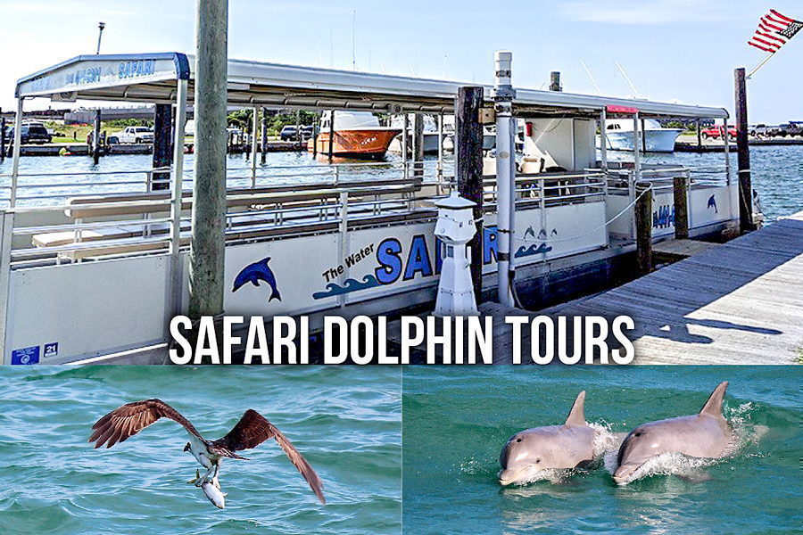The Oregon Inlet Fishing Center Safari Dolphin Tours boat