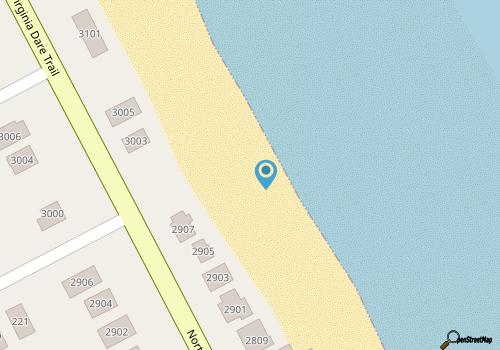 Outer Banks Oceanfront Oasis map location