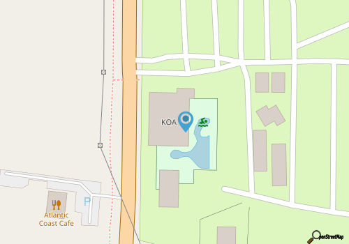 Tina's Poolside Cafe map location