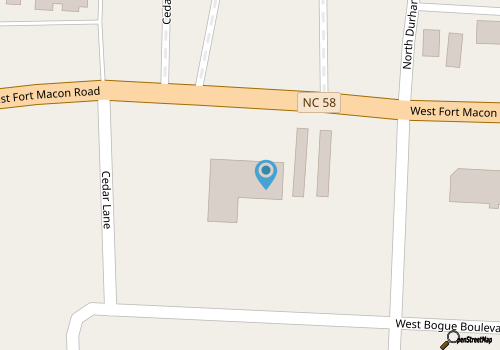 Atlantic Beach Surf Shop map location