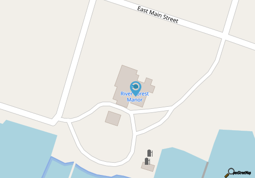 River Forest Manor and Marina map location
