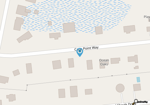 Oak & Tide Cottage map location