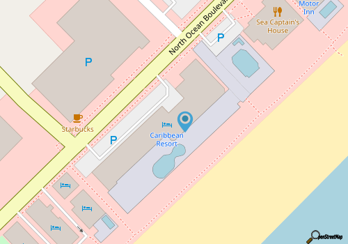 Caribbean Resort And Villas map location