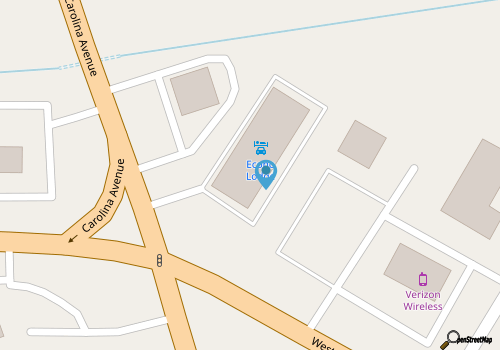 Econo Lodge North Washington map location