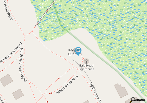 Bald Head Historic Island Tours map location