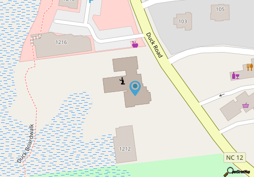 OBX Wakeboard & Waterski map location