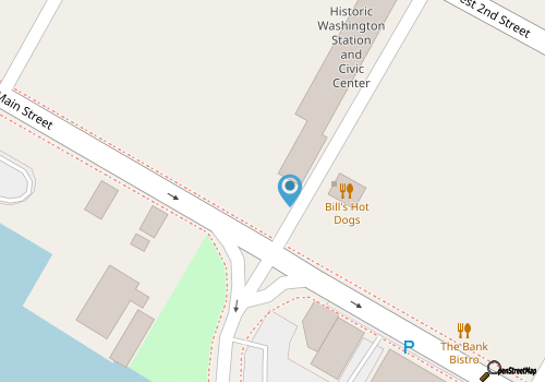 Atlantic Coastline Railroad Station map location