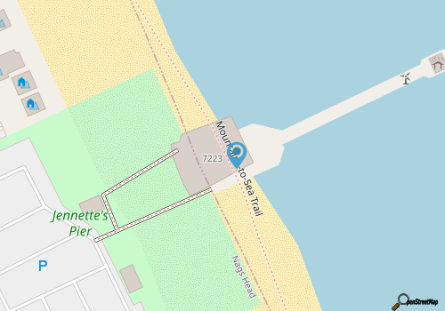 Jennette's Pier map location