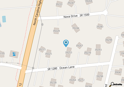 Bird Haus Cottage 82 map location