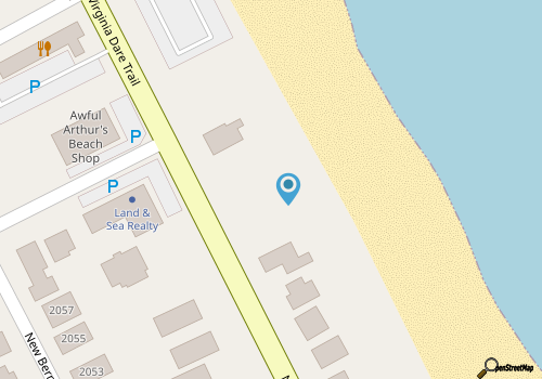 2057 N VIRGINIA DARE TRAIL map location