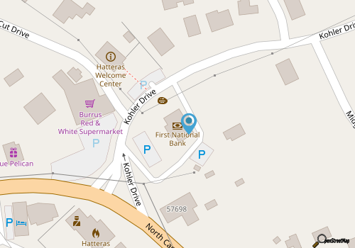 First National Bank map location