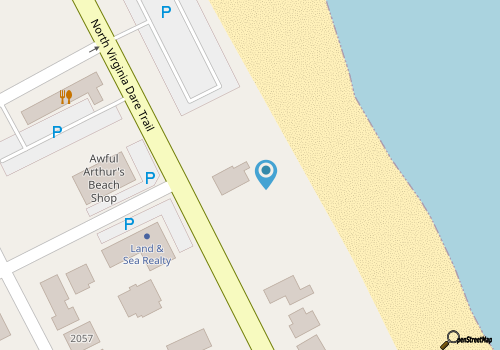 2057 N VIRGINIA DARE TRAIL map location