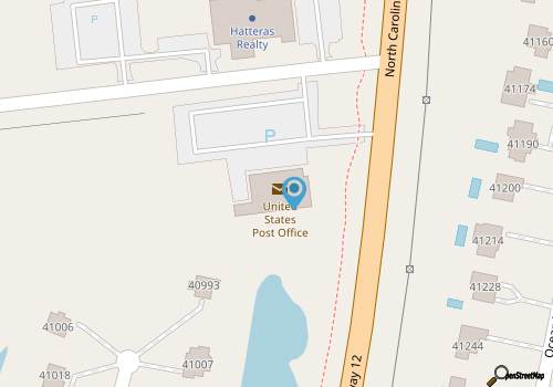 United States Postal Service map location