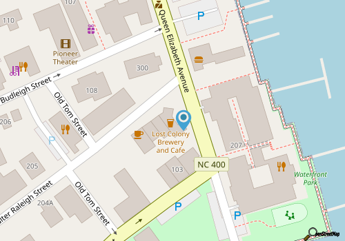 Lost Colony Tavern map location