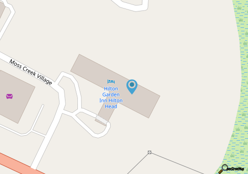 Hilton Garden Inn Hilton Head map location