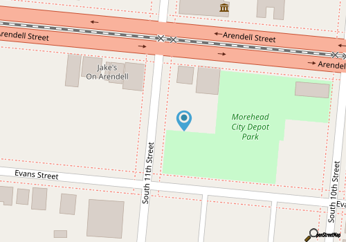 Parrott's on 11th map location