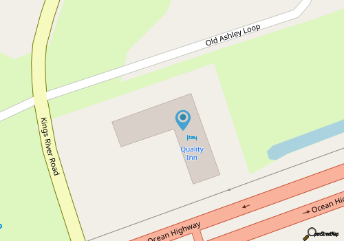 Motel 6 - Pawleys Island map location
