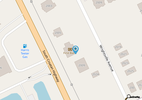 First Bank map location
