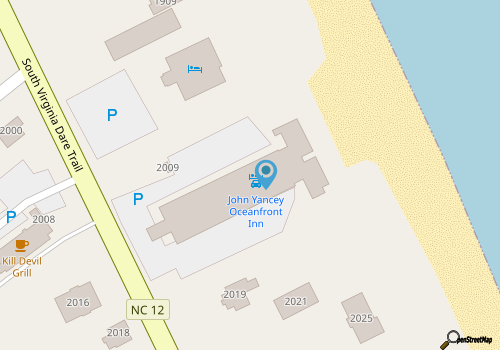 John Yancey Oceanfront Inn map location