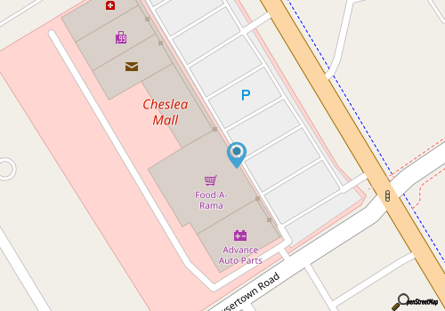 Top China map location