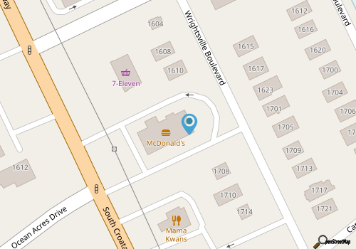 McDonald's map location