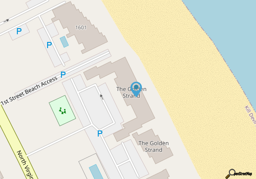 GS-3-N2 Oceanfront 3 Bedroom Condo at Golden Strand map location