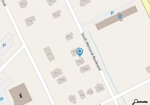 The Blue Palm map location