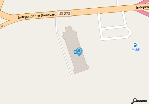 Motel 6 Hilton Head map location