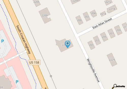 Shaka's Beach Bar & Grill map location