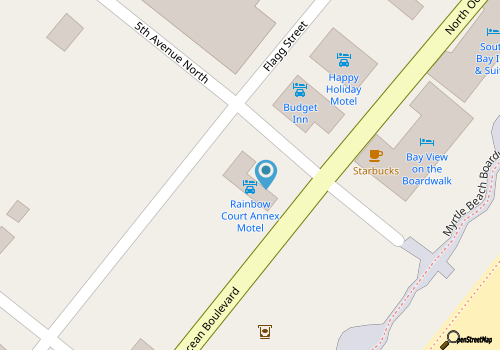 Rainbow Court Annex Motel map location