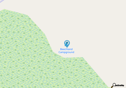 Beechland Campground map location