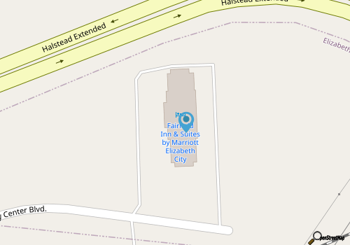 Fairfield Inn & Suites Elizabeth City map location