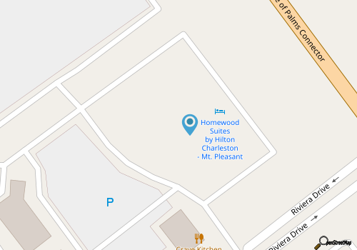 Homewood Suites Mt Pleasant map location