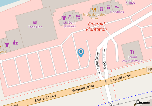 The Shark’s Den Sports Bar & Grill map location