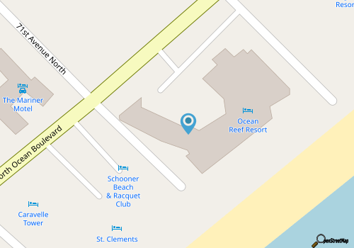Ocean Reef Resort map location
