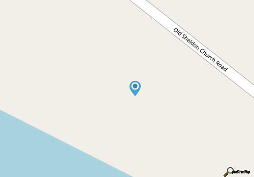 Old Sheldon Church Ruins map location