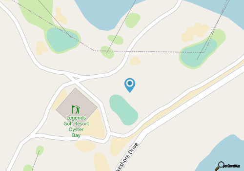 Oyster Bay Golf Links map location
