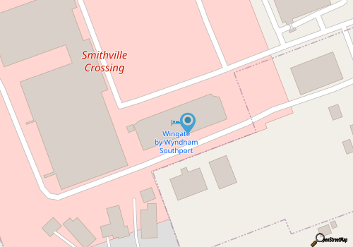 Wingate by Wyndham Southport map location