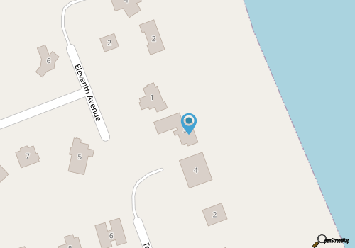 Oceans Blue map location
