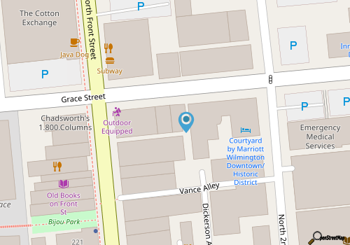 Port City Brew Bus map location