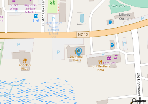 Diamond Shoals Restaurant map location
