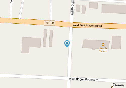 Shark Shack map location