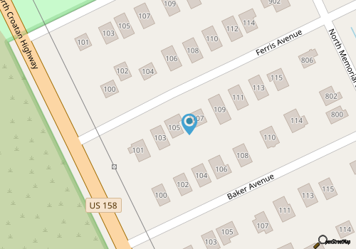 Edwards Beach Getaway map location