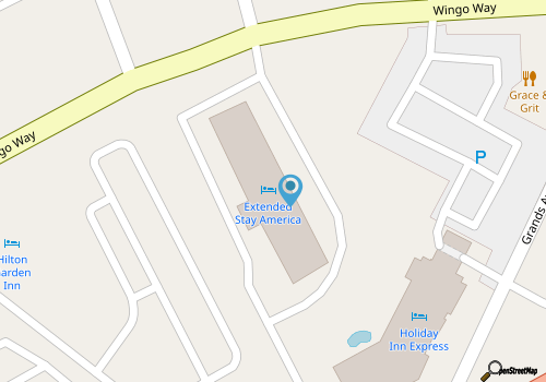 Extended Stay America - Charleston / Mt Pleasant map location