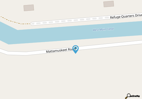 Swanquarter National Wildlife Refuge map location